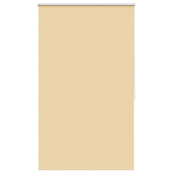vidaXL Tenda a rullo oscurante 104,4x175 cm Tessuto Larghezza 100 cm beige