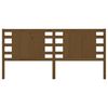 vidaXL Testiera per Letto ambra 186x4x100 cm in Legno Massello di Pino