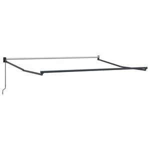 vidaXL Telaio di tenda manuale 3 x 2,5 m Antracite