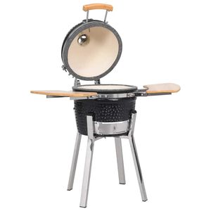 vidaXL Griglia Barbecue Kamado Affumicatore in Ceramica 33 cm