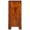 vidaXL Porta telefono Marrone 40 x 35 x 75 cm Legno massello di acacia