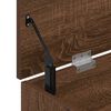 vidaXL Scarpiera Rovere Marrone 102x30,5x45 cm in Legno Multistrato