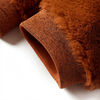 Giacca con Cappuccio per Bambini in Pelliccia Sintetica Cognac 128