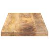 vidaXL Piano per Tavolo 70x40x2,5 cm Rettangolare Legno Massello Mango