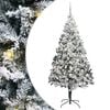 vidaXL Albero di Natale artificiale Bianco 210 cm