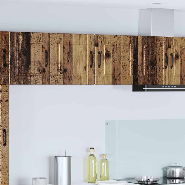 vidaXL Mobile da cucina con lo scaffale Legno vecchio 40 x 31 x 40 cm