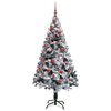 vidaXL Albero di Natale artificiale con 150 LED Bianco 150 cm