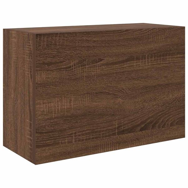 vidaXL Armadietto Bagno Rovere Marrone 60x25x40cm in Legno Multistrato