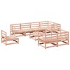 vidaXL Set Divani da Giardino 9 pz in Legno Massello Abete Douglas