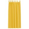 vidaXL Tende Blackout con Anelli 2 pcs Giallo senape 260 x 140 cm