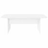vidaXL Tavolino da salotto Bianco 93 x 53 x 33 cm Legno multistrato