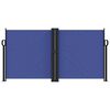 vidaXL Tenda da Sole Laterale Retrattile Blu 120x1000 cm