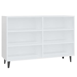 vidaXL Credenza Bianca 103,5x35x70 cm in Legno Multistrato
