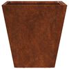 vidaXL Fioriera da Giardino 30x30x30 cm in Acciaio Corten