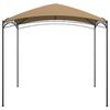 vidaXL Gazebo 3x3x2,65 m Grigio Talpa 180 g/m²