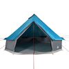 vidaXL Tenda Familiare Tipi per 12 Persone Blu Impermeabile
