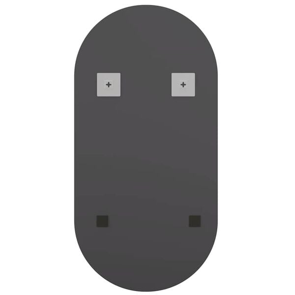 vidaXL Specchio 80x40 cm in Vetro