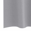 vidaXL Tende Blackout con Anelli 2 pcs Grigio chiaro 140 x 140 cm