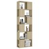 vidaXL Libreria/Divisorio Rovere Sonoma 60x24x186 cm in Truciolato