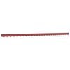vidaXL Tessuto di Ricambio per Mantovana da Tenda Strisce Bordeaux 580x20 cm