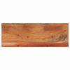 vidaXL Piano per Tavolo 80x30x2,5cm Rettangolare Legno Massello Acacia