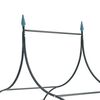 vidaXL Arco da Giardino per Piante Rampicanti Verde Scuro