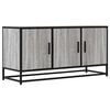 vidaXL Mobile TV Grigio Sonoma 100x35x50 cm Legno Multistrato Metallo
