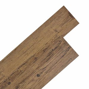 vidaXL Plance per Pavimenti in PVC Autoadesive Marrone Noce