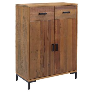 vidaXL Scarpiera 75x40x110 cm in Legno Massello di Pino