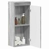 vidaXL Armadio da bagno a muro TULUM Grigio Sonoma 37 x 24,5 x 86 cm