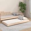 vidaXL Letto senza Materasso 90x190 cm in Legno Massello di Pino
