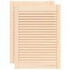 vidaXL Ante con Design a Lamelle 2 pz 69x49,4 cm in Legno di Pino