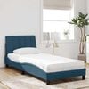 vidaXL Letto con Materasso Hanko Blu 80x200 cm in Velluto