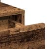 vidaXL Tavolo da Trucco con cassetto Legno vecchio 80 x 35 x 132 cm