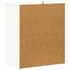 vidaXL Scarpiera Bianca 60x35x70 cm in Truciolato