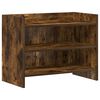 vidaXL Mobile TV 60 x 33 x 47 cm Rovere Fumo Legno ingegnerizzato