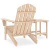 vidaXL Sedia da Giardino Adirondack con Tavolino in Legno Abete