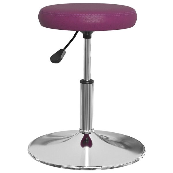 vidaXL Sgabello da Massaggio in Similpelle Viola