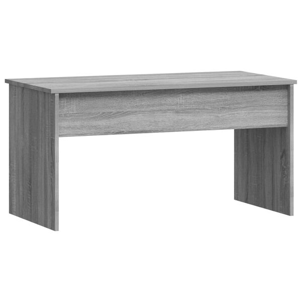 vidaXL Tavolino Grigio Sonoma 102x50,5x52,5 cm in Legno Multistrato