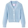vidaXL Cardigan da Bambina Lavorato a Mano Blu 104