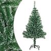 vidaXL Albero di Natale Artificiale con Neve Fioccata Verde 150 cm