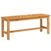 vidaXL Panca da Giardino 110 cm in Legno Massello di Acacia