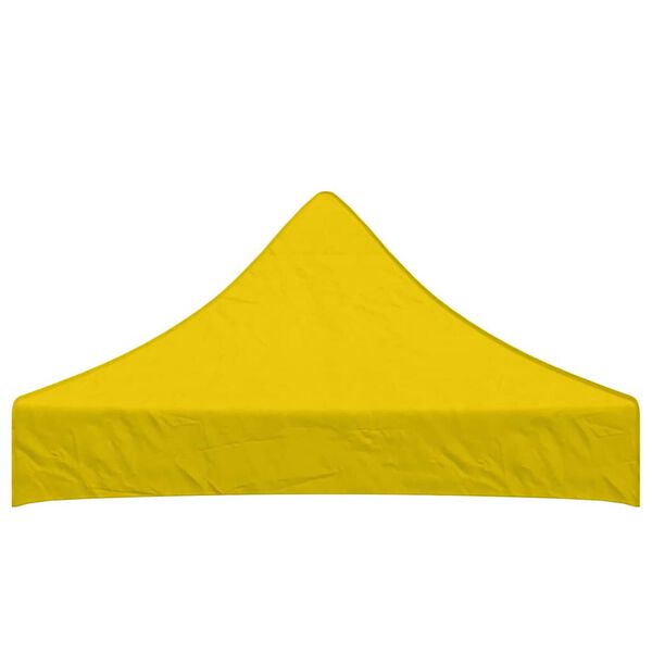 vidaXL Tetto per Tendone per Feste 2x2 m Giallo 270 g/m²