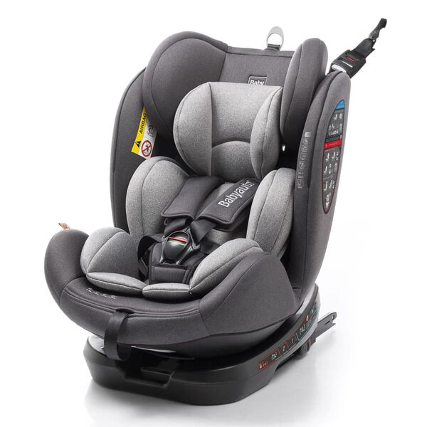 Babyauto Seggiolino di Sicurezza Biro D Fix 0+1+2+3 Nero e Grigio