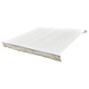 vidaXL Tendone Parasole in Tela Crema 4,5x3 m