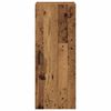 vidaXL Mobile a Parete Legno Vecchio 34,5x34x90 cm in Truciolato
