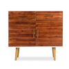 vidaXL Credenza in Legno Massello di Acacia 90x33,5x83 cm