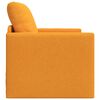 vidaXL Divano letto Giallo Scuro 74 x 77 x 81 cm Velluto