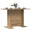vidaXL Tavolo da pranzo rovere artigianale 110 x 60 x 75 cm