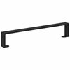vidaXL Piedini per mobili 2 pz Nero 546 x 40,5 x 100 mm Ferro